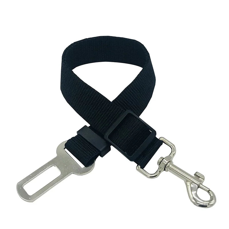 Adjustable Pet Cat Dog Car Seat Belt Pet Seat Vehicle Dog Harness Lead Clip Safety Lever Traction Dog Collars Dog Accessoires